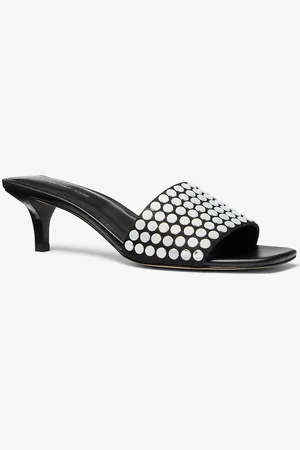 Michael Kors MKSandalia Merriam con tachuelas y tacón bajo - - Michael Kors