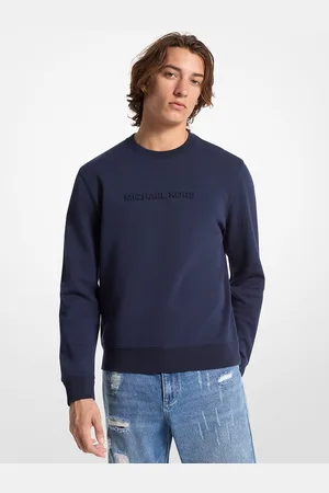 Michael Kors MKSudadera de mezcla de algodón con logotipo en relieve - - Michael Kors