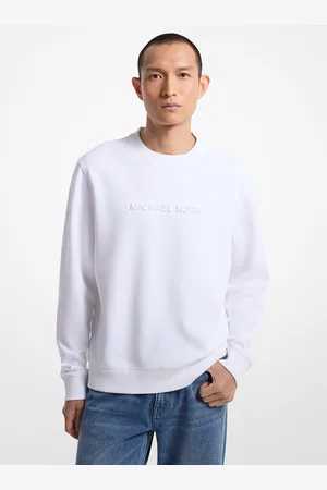 Michael Kors MKSudadera de mezcla de algodón con logotipo en relieve - - Michael Kors