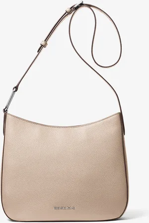 Michael Kors MKBandolera Kensington grande de piel granulada - - Michael Kors