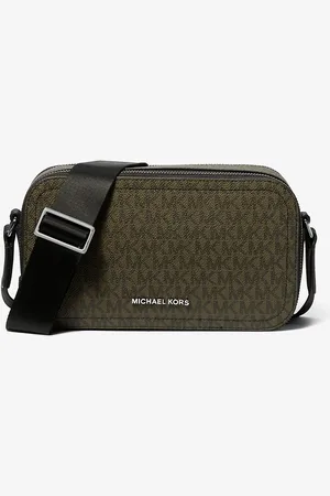 Michael Kors MKBandolera Hudson con logotipo - Verde - Michael Kors
