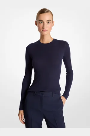 Michael Kors MKJersey Hutton de cachemir liviano - - Michael Kors