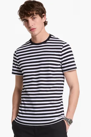 Michael Kors MKCamiseta a rayas de algodón - - Michael Kors