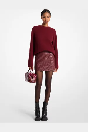 Michael Kors MKMinifalda de piel con efecto lavado - - Michael Kors
