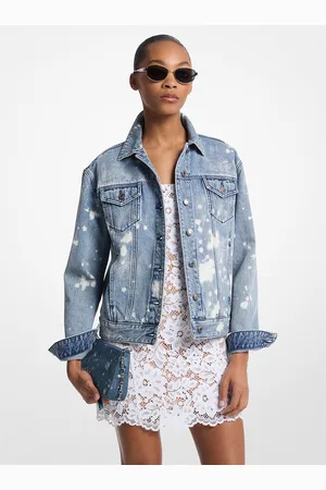Michael Kors MKChaqueta vaquera con salpicaduras hechas a mano - - Michael Kors