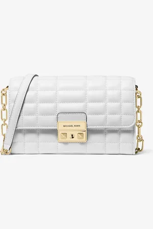 Michael Kors MKBandolera Tribeca grande transformable de piel - - Michael Kors