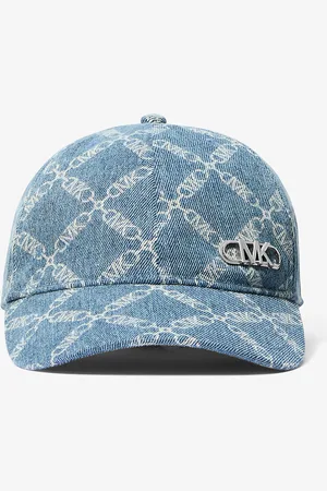 Michael Kors MKGorra de béisbol de denim con logotipo imperio - - Michael Kors