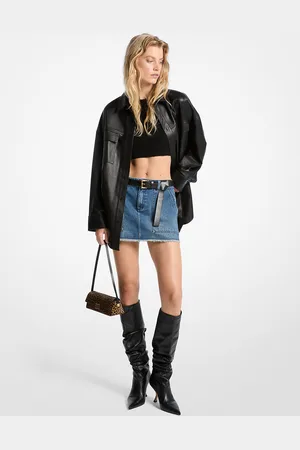 Michael Kors MKMinifalda vaquera deshilachada - - Michael Kors