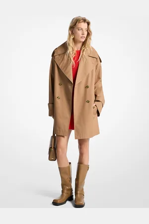 Michael Kors MKGabardina oversize de sarga de algodón - - Michael Kors