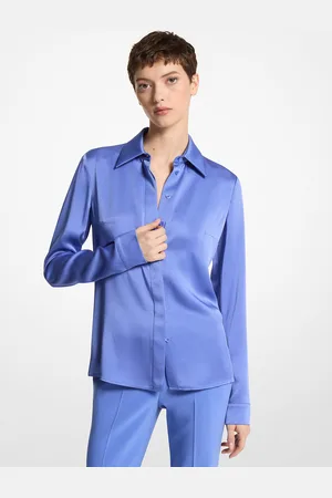 Michael Kors MKCamisa Hansen de charmeuse - - Michael Kors