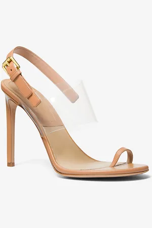 Michael Kors MKSandalia Catherine de piel y vinilo - - Michael Kors