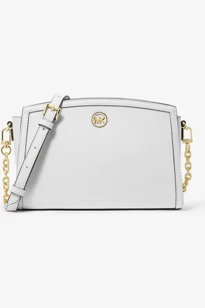 Michael Kors MKBandolera Chantal grande de piel granulada - - Michael Kors
