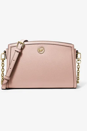 Michael Kors MKBandolera Chantal grande de piel granulada - - Michael Kors