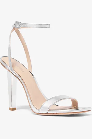 Michael Kors MKSandalia Halle de piel metalizada - - Michael Kors