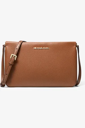 Michael Kors MKBandolera Jet Set grande de piel granulada - - Michael Kors