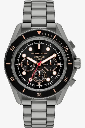 Michael Kors MKReloj Maritime oversize en tono plomizo - - Michael Kors