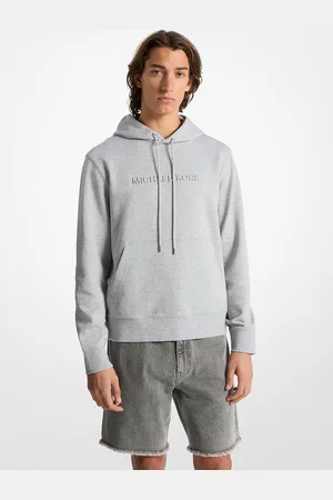 Michael Kors MKSudadera con capucha de mezcla de algodón con logotipo en relieve - - Michael Kors