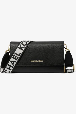 Michael Kors MKBandolera Jet Set grande de piel - - Michael Kors