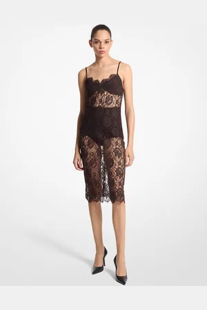 Michael Kors MKVestido lencero de encaje floral - - Michael Kors