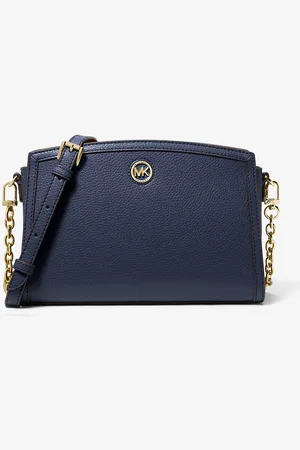 Michael Kors MKBandolera Chantal grande de piel granulada - - Michael Kors