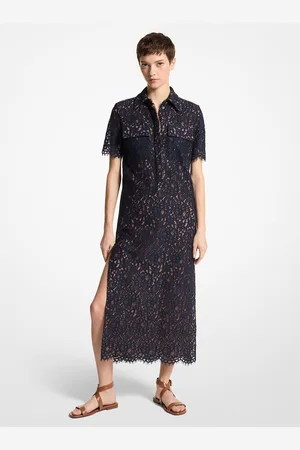 Michael Kors MKVestido túnica de encaje floral definido - - Michael Kors