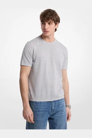 Michael Kors MKCamiseta de lino y algodón - - Michael Kors
