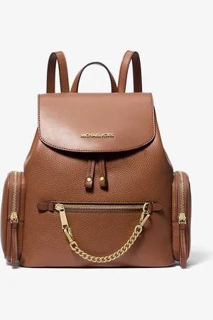 Michael Kors MKMochila Jet Set mediana de piel granulada - - Michael Kors