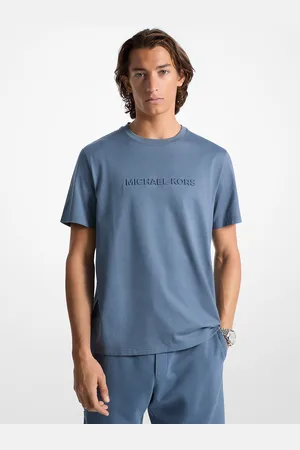 Michael Kors MKCamiseta de algodón con logotipo bordado - - Michael Kors