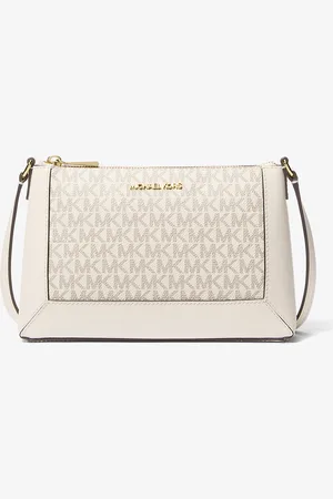 Michael Kors MKBandolera Sallie mediana con logotipo - - Michael Kors