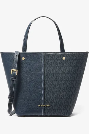 Michael Kors MKBolso tote Flora mediano de piel granulada con logotipo - - Michael Kors
