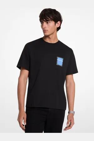 Michael Kors MKCamiseta gráfica de algodón con logotipo - - Michael Kors