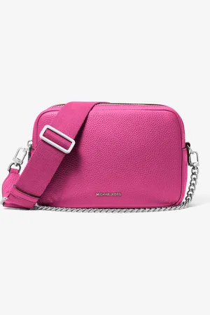 Michael Kors MKBandolera para cámara Bryant mediana de piel granulada - - Michael Kors