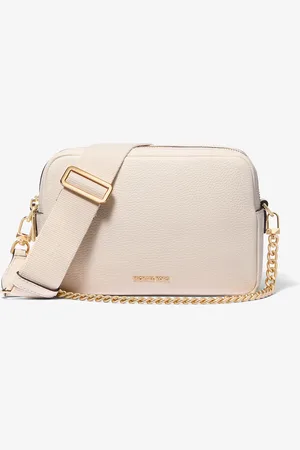Michael Kors MKBandolera para cámara Bryant mediana de piel granulada - - Michael Kors