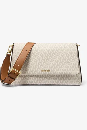 Michael Kors MKBandolera Nessa grande con logotipo - - Michael Kors