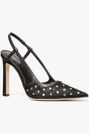 Michael Kors MKZapato de salón abierto Alora de malla con adornos de cristal - - Michael Kors
