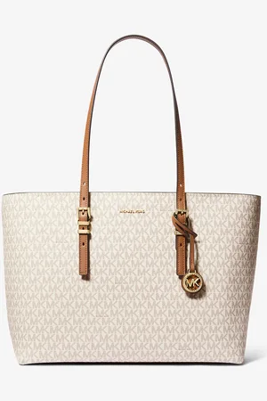 Michael Kors MKBolso tote Quinn grande de piel con logotipo - - Michael Kors