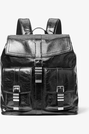 Michael Kors MKMochila Darrington grande de piel cuarteada - - Michael Kors