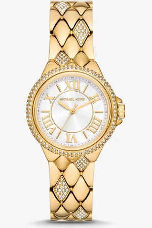 Michael Kors MKReloj Camille mini en tono con incrustaciones - - Michael Kors