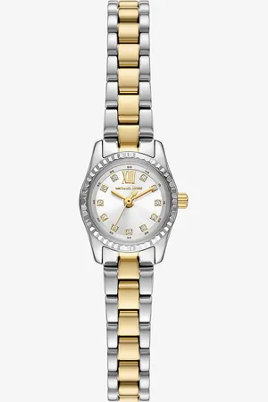 Michael Kors MKReloj Lexington micro bitono con incrustaciones - - Michael Kors