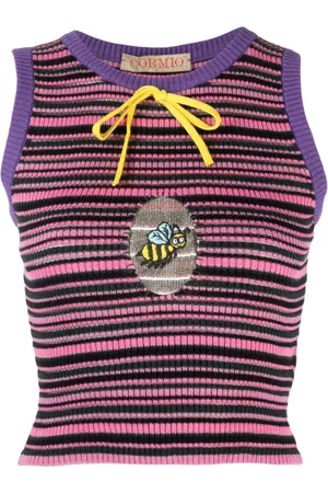 CORMIO Mujer, Camisetas, Rosa, Talla: M