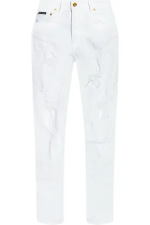 Dolce & Gabbana Mujer, Vaqueros, Blanco, Talla: S