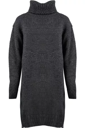 LA HAINE INSIDE US Mujer, Vestidos, Gris, Talla: L