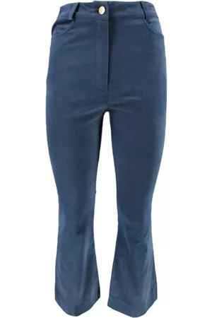D.EXTERIOR Mujer, Pantalones, Azul, Talla: S