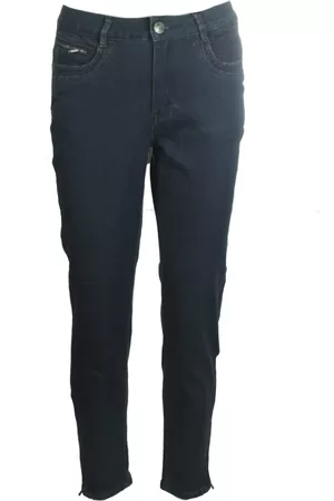 C.ro Mujer, Vaqueros, Azul, Talla: 2XL