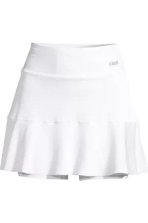 Casall Corte de falda definida Blanco, Mujer, Talla: S