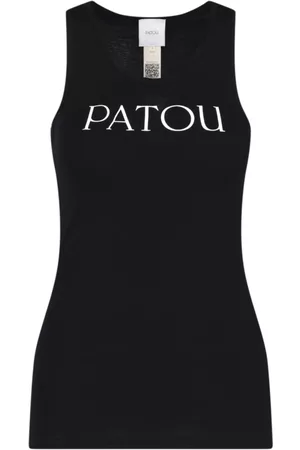 Patou Mujer, Camisetas, Negro, Talla: L