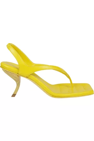 Gia Borghini Mujer, Zapatos, Amarillo, Talla: 39 EU