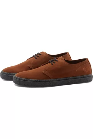 Fred Perry Linden Ginger de ante Marrón , unisex, Talla: 40 EU