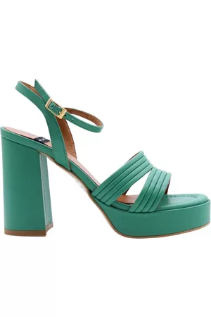 Angel alarcon Mujer, Zapatos, Verde, Talla: 38 EU