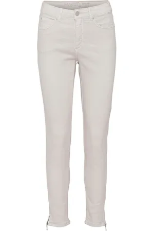 C.ro Mujer, Pantalones, Blanco, Talla: L
